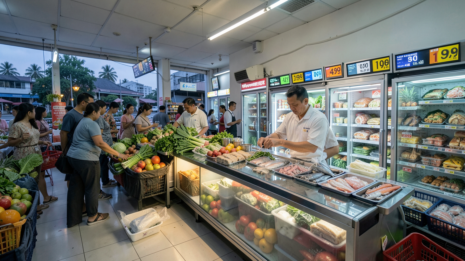 フェアプライス24時間店に学ぶ、生鮮強化と便利さを両立するスーパー改革